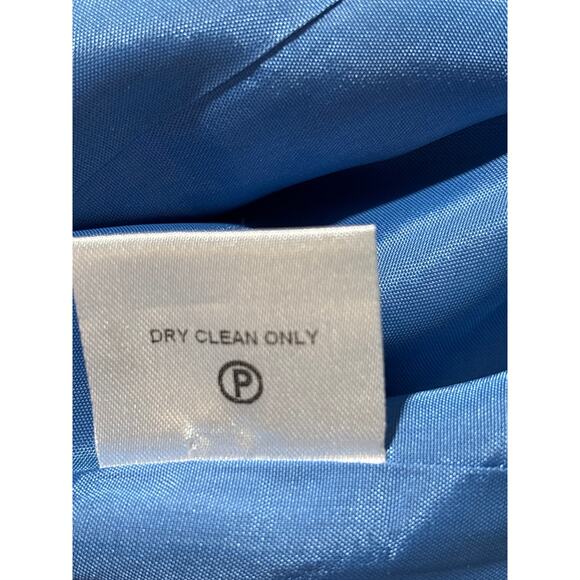 Tyler Boe Blue and White Geometric Blazer - Picture 5 of 14